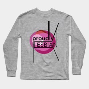 Proudly Lesbian Long Sleeve T-Shirt